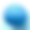 Perle polaris mat ronde 18 mm capri blue 01 x 1 pièce
