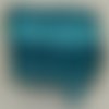 Ruban satin bleu turquoise double face de 10 mm x 1 mètre