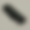 Ruban satin gris anthracite double face de 16 mm x 0.50 cm