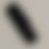 Ruban satin noir double face de 16 mm x 0.50 cm