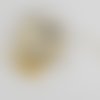 Ruban vichy jaune et blanc de 06 mm au mètre