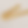 Ruban a pois gros grain beige et blanc de 16 mm au mètre