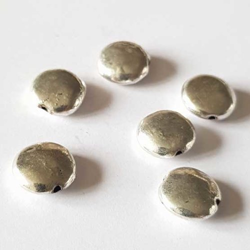 Perle divers en métal argenté 059 argent