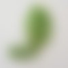 Plume 13 cm n°01 vert