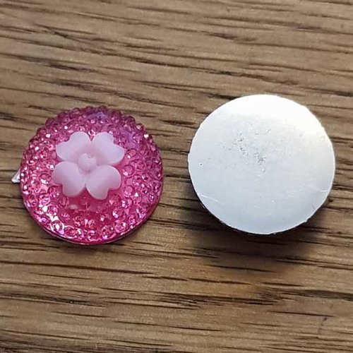 Cabochon rond 16 mm n°02