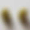 Perle n°1011-03 jaune foncé compatible