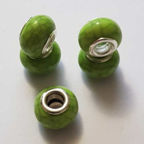 Perle n°1011-09 vert clair compatible
