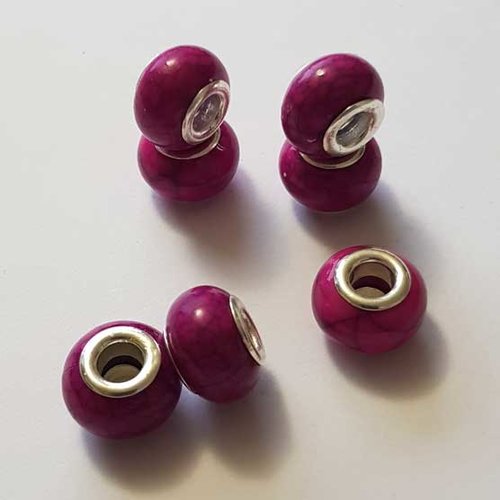 Perle n°1011-10 rose foncé compatible