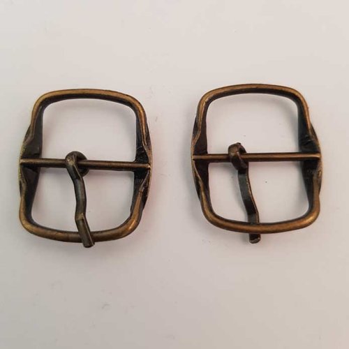 Boucle de ceinture bronze n°25 - 14 mm