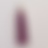 Pompon suédine uni 45 mm n°08 violet