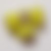 Perle n°1107 ronde compatible jaune
