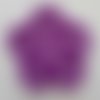 Fleur au crochet 90 mm violet 02