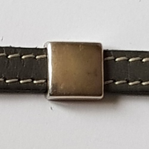 Passant 10 mm en zamak n°86 plaqué argent