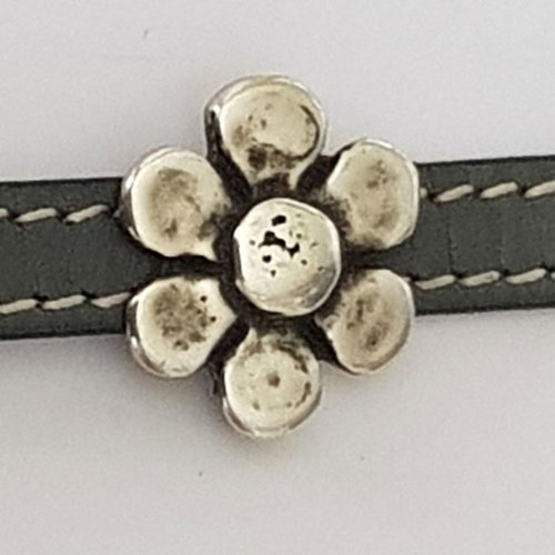 Passant 10 mm en zamak n°89 plaqué argent