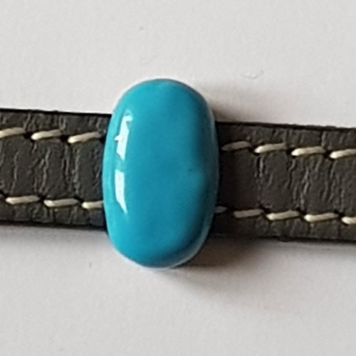 Passant 10 mm en zamak n°90 plaqué argent