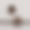 Perle n°1118-02 argent et strass