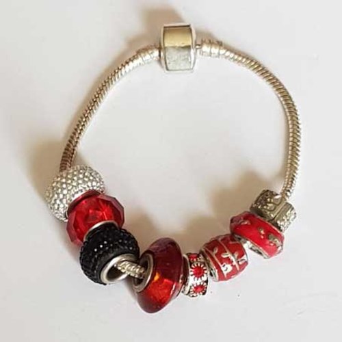 Bracelet n°02 aimanté serpent européen 18 cm