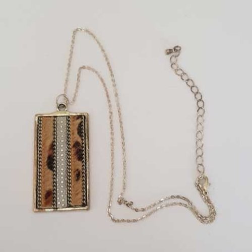 Collier n°06 chaine argent 42 cm