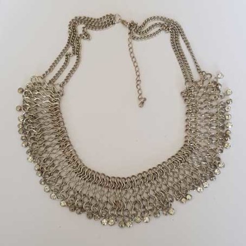 Collier n°12 chaine argent 46 cm