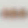 Perle n°1034 compatible style pandora grand trou en plastique a facette