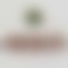 Perle n°1036 compatible style pandora grand trou en plastique a facette