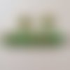 Perle n°1047 compatible style pandora grand trou en plastique a facette