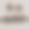 Perle n°1124 argent compatible style pandora grand trou en métal ronde infini
