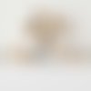 Perle n°1050 compatible style pandora grand trou ronde en verre