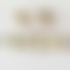 Perle n°1051 compatible style pandora grand trou ronde en verre