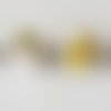 Perle n°1053 lot 2 pièces compatible style pandora grand trou ronde en verre