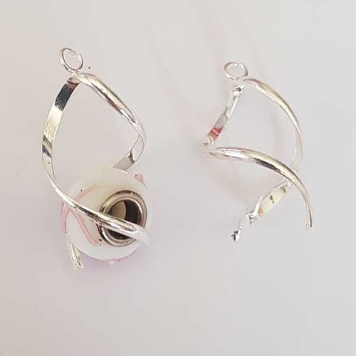 Support de boucle d'oreille 006-01 pour perle