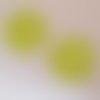 Lot n°03 4 estampes filigrane rondes 56 mm jaune
