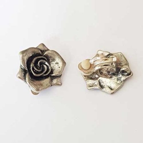 Support boucle d'oreille clip n°104 x 1 paire