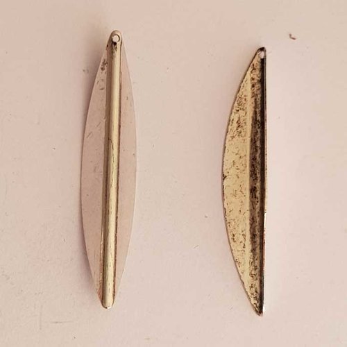 Lot n°112 pendentif breloque pampille 45 mm argent