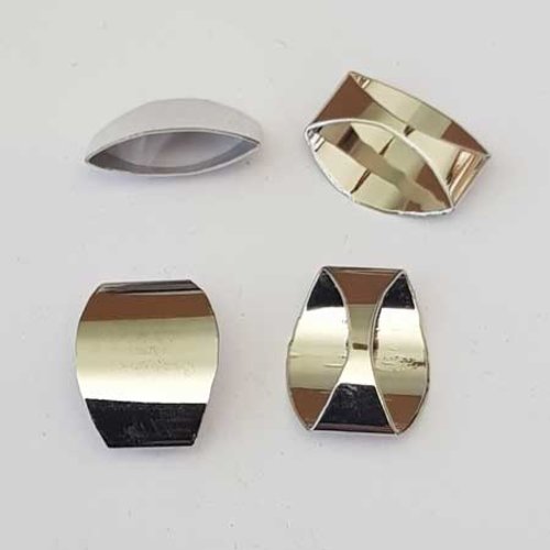 Lot n°168 1 breloque perle passant 19 mm argent