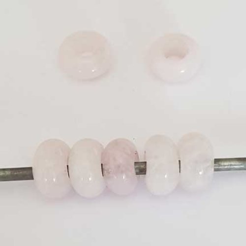 Perle n°1129-04 compatible européen style pandora blanc pour maille serpent
