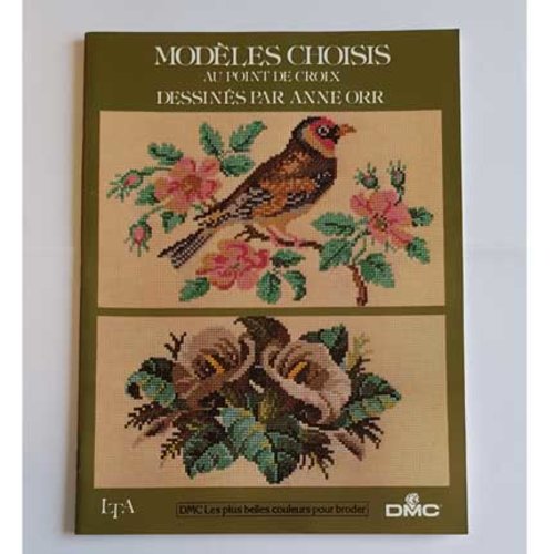 Magasine modèles choisis au point de croix edition lta 42 pages brochés
