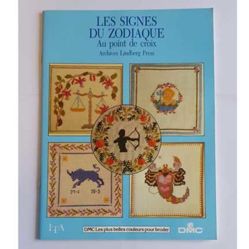 Magasine les signes du zodiaque au point de croix edition lta 52 pages brochés