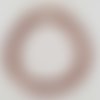 Collier cuir lisse 50 cm n°01 brown