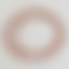 Collier cuir lisse 58 cm n°01 naturel