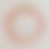 Collier cuir lisse 51 cm n°03 rose