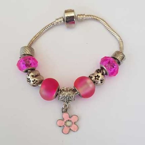Bracelet n°07 aimanté serpent européen 18 cm fermoir aimanté