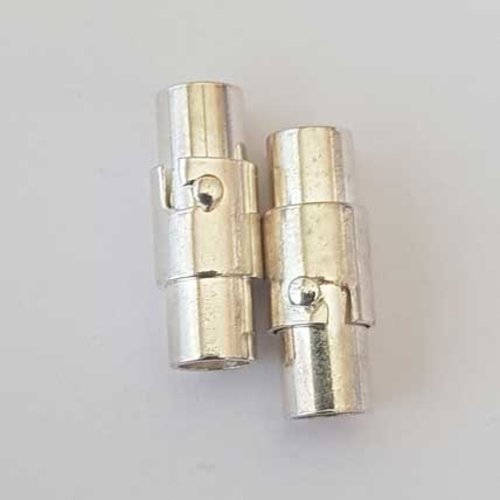 Fermoir aimanté 04 mm argent