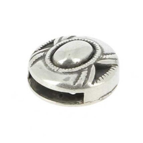 Passant 13 mm en zamak n°49 argent