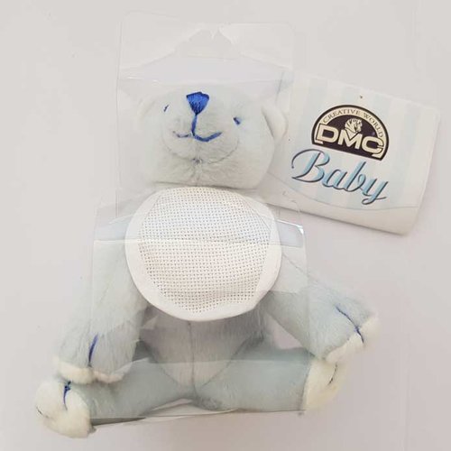 Doudou à broder ourson polaire dmc