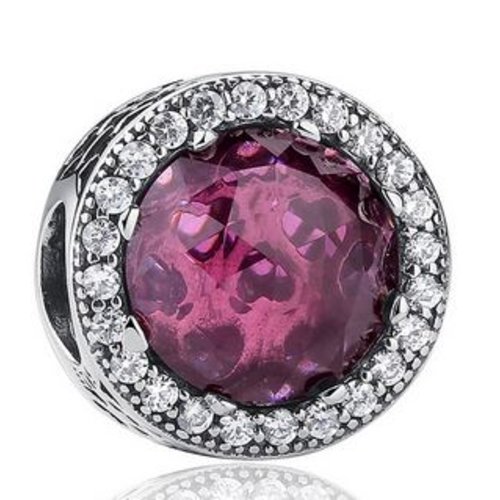 Perle n°0525 compatible style pandora grand trou pour maille serpent