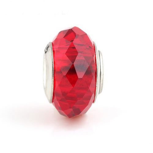 Perle n°0374 compatible style pandora grand trou pour maille serpent