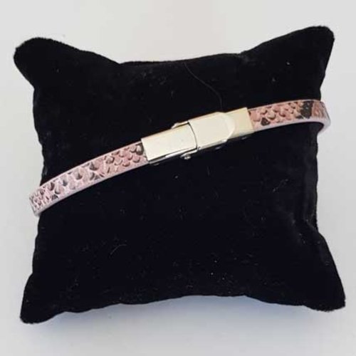 Bracelet 05 mm ajustable au poignet cordon simili cuir n°15