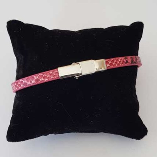 Bracelet 05 mm ajustable au poignet cordon simili cuir n°18