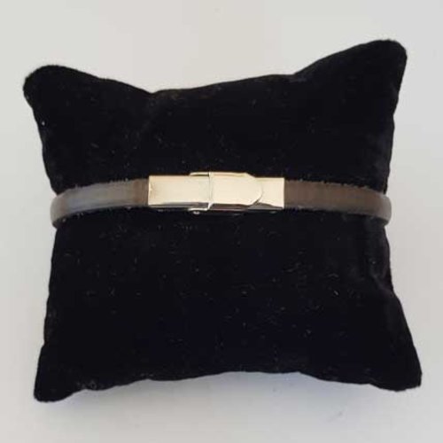 Bracelet 05 mm ajustable au poignet cuir n°39